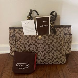 Authentic Coach baby bag
